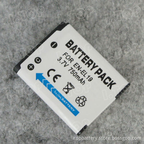 High Quality EN-EL19 Rechargeable EN-EL19 Battery for Coolpix S2500 S3100 S4100 s4300 s2600